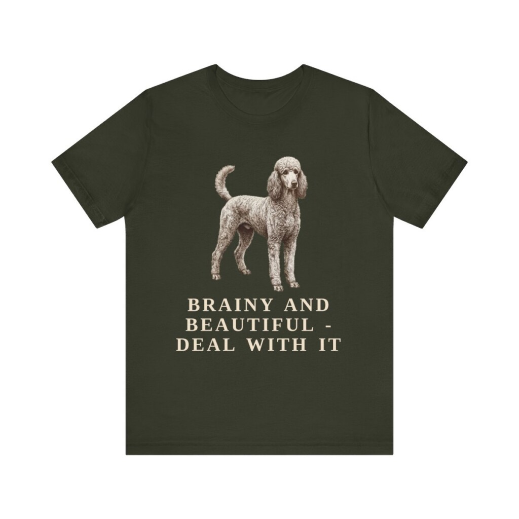 Standard Poodle Humor Shirt, Vintage Dog Sketch Tee, Dog Humor Gift Standard Poodle Humor Shirt, Vintage Dog Sketch Tee, Dog Humor Gift