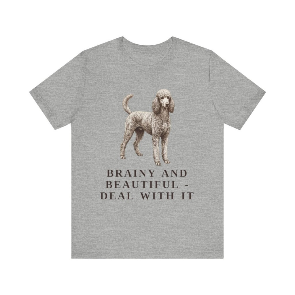 Standard Poodle Humor Shirt, Vintage Dog Sketch Tee, Dog Humor Gift Standard Poodle Humor Shirt, Vintage Dog Sketch Tee, Dog Humor Gift