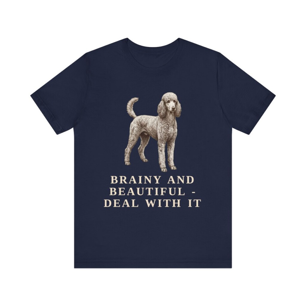 Standard Poodle Humor Shirt, Vintage Dog Sketch Tee, Dog Humor Gift Standard Poodle Humor Shirt, Vintage Dog Sketch Tee, Dog Humor Gift