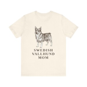 Swedish Vallhund Mom Shirt, Vintage Dog Sketch Tee, Dog Mom Gift