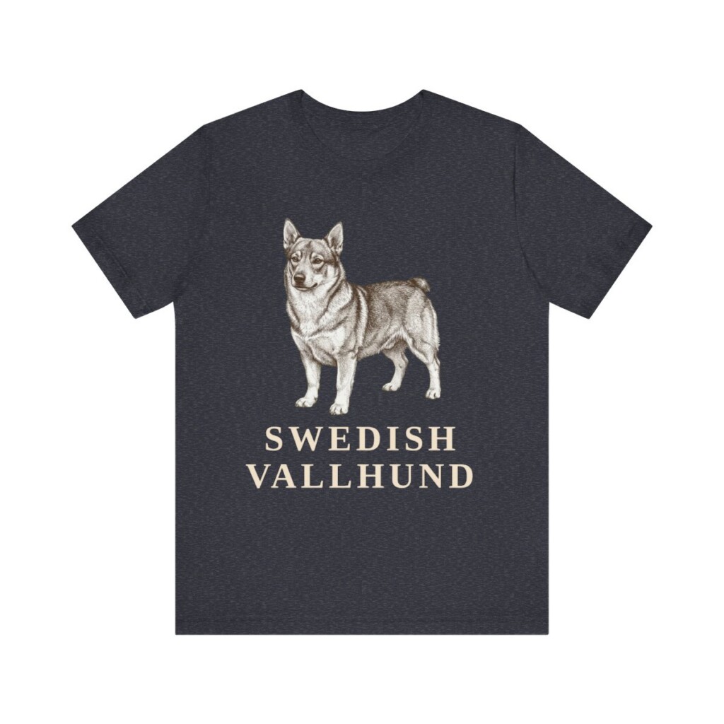 Swedish Vallhund Lover Shirt, Vintage Dog Sketch Tee, Dog Lover Gift Swedish Vallhund Lover Shirt, Vintage Dog Sketch Tee, Dog Lover Gift