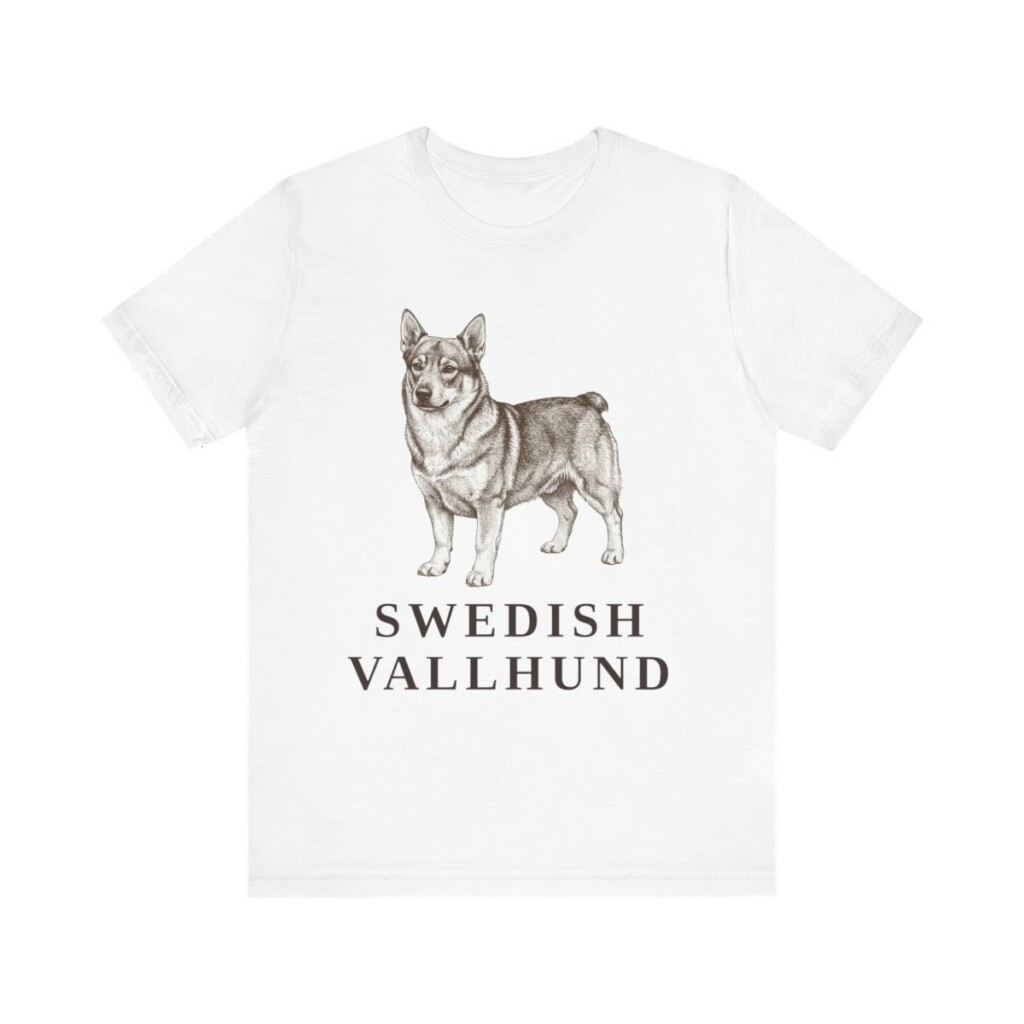 Swedish Vallhund Lover Shirt, Vintage Dog Sketch Tee, Dog Lover Gift Swedish Vallhund Lover Shirt, Vintage Dog Sketch Tee, Dog Lover Gift