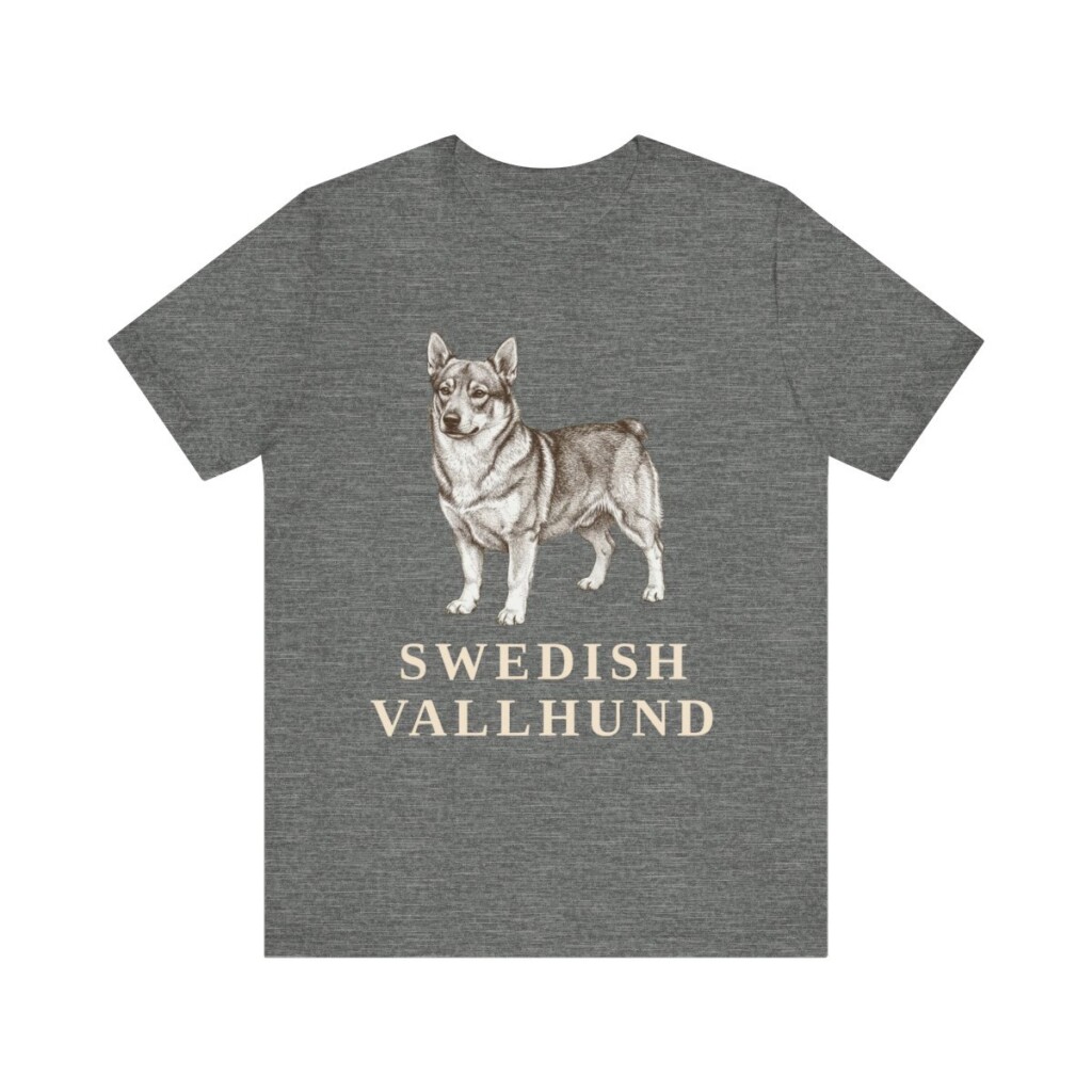Swedish Vallhund Lover Shirt, Vintage Dog Sketch Tee, Dog Lover Gift Swedish Vallhund Lover Shirt, Vintage Dog Sketch Tee, Dog Lover Gift