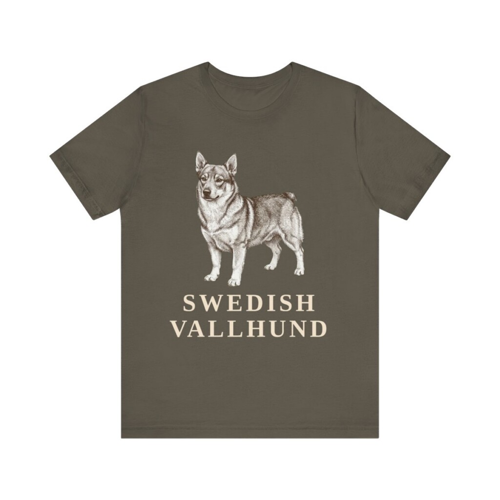 Swedish Vallhund Lover Shirt, Vintage Dog Sketch Tee, Dog Lover Gift Swedish Vallhund Lover Shirt, Vintage Dog Sketch Tee, Dog Lover Gift