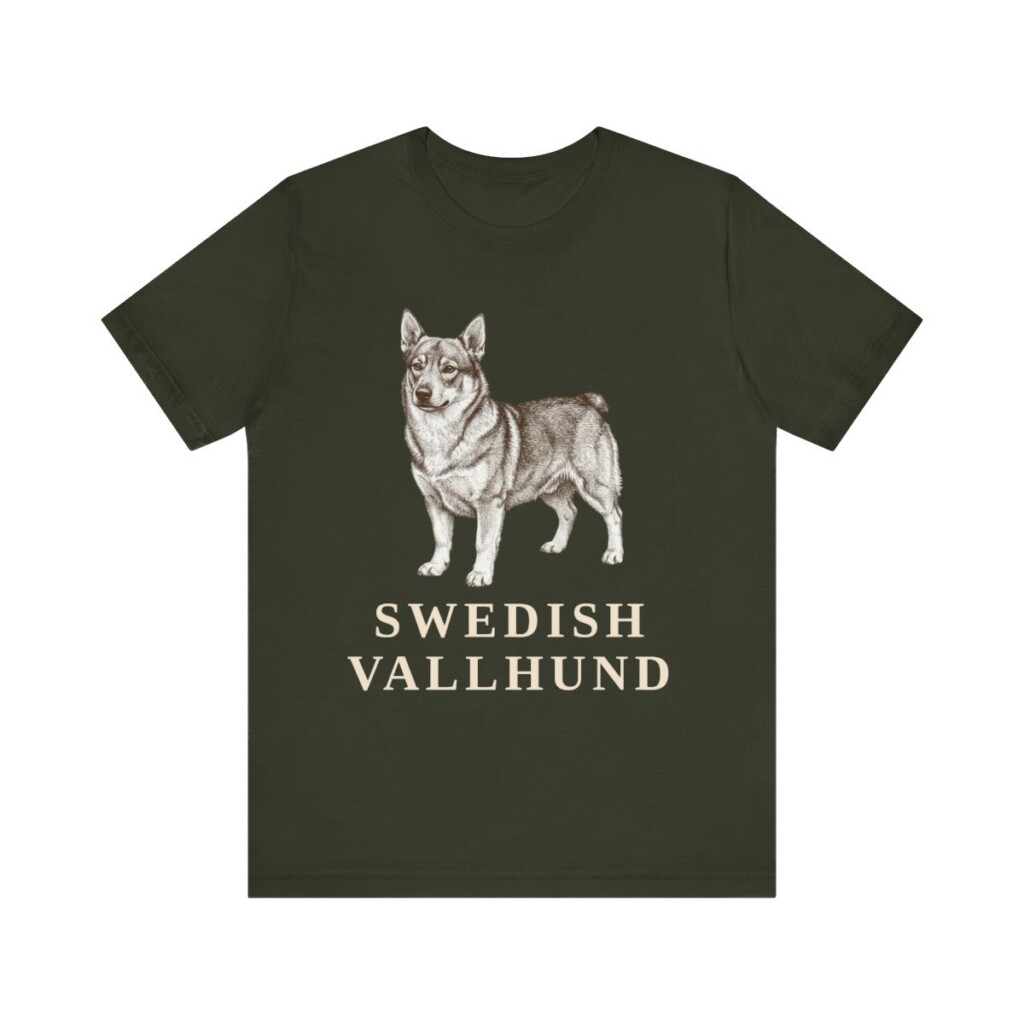 Swedish Vallhund Lover Shirt, Vintage Dog Sketch Tee, Dog Lover Gift Swedish Vallhund Lover Shirt, Vintage Dog Sketch Tee, Dog Lover Gift