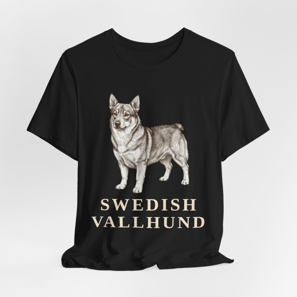 Swedish Vallhund Lover Shirt, Vintage Dog Sketch Tee, Dog Lover Gift Swedish Vallhund Lover Shirt, Vintage Dog Sketch Tee, Dog Lover Gift
