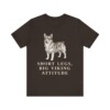 Swedish Vallhund Humor Shirt, Vintage Dog Sketch Tee, Dog Humor Gift Swedish Vallhund Humor Shirt, Vintage Dog Sketch Tee, Dog Humor Gift
