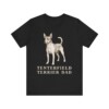 Tenterfield Terrier Dad Shirt, Vintage Dog Sketch Tee, Dog Dad Gift