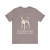 Tenterfield Terrier Dad Shirt, Vintage Dog Sketch Tee, Dog Dad Gift