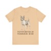 Tenterfield Terrier Dad Shirt, Vintage Dog Sketch Tee, Dog Dad Gift