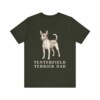 Tenterfield Terrier Dad Shirt, Vintage Dog Sketch Tee, Dog Dad Gift