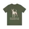 Tenterfield Terrier Dad Shirt, Vintage Dog Sketch Tee, Dog Dad Gift