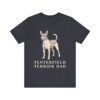 Tenterfield Terrier Dad Shirt, Vintage Dog Sketch Tee, Dog Dad Gift