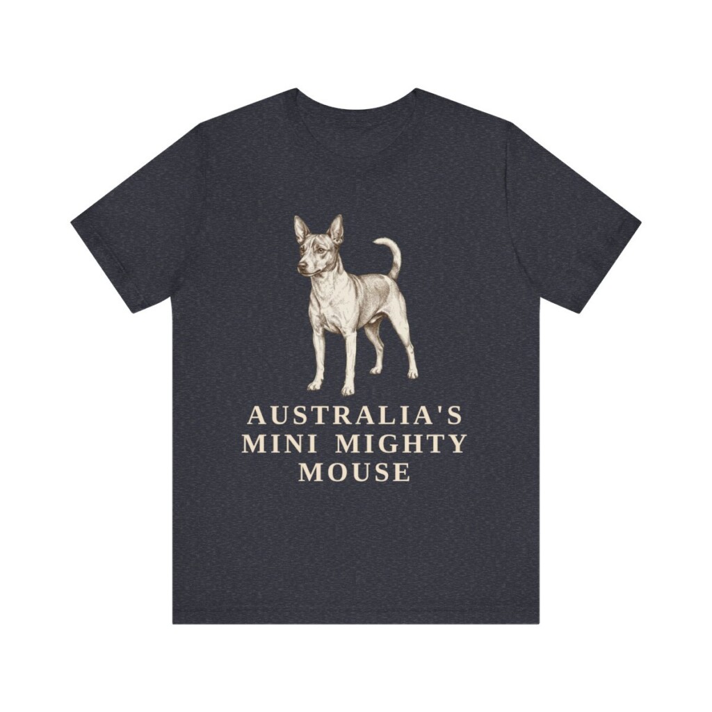 Tenterfield Terrier Humor Shirt, Vintage Dog Sketch Tee, Dog Humor Gift