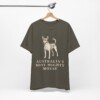 Tenterfield Terrier Humor Shirt, Vintage Dog Sketch Tee, Dog Humor Gift