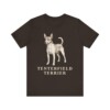 Tenterfield Terrier Lover Shirt, Vintage Dog Sketch Tee, Dog Lover Gift