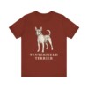 Tenterfield Terrier Lover Shirt, Vintage Dog Sketch Tee, Dog Lover Gift