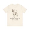 Tenterfield Terrier Lover Shirt, Vintage Dog Sketch Tee, Dog Lover Gift