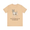 Tenterfield Terrier Lover Shirt, Vintage Dog Sketch Tee, Dog Lover Gift