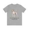 Tenterfield Terrier Lover Shirt, Vintage Dog Sketch Tee, Dog Lover Gift
