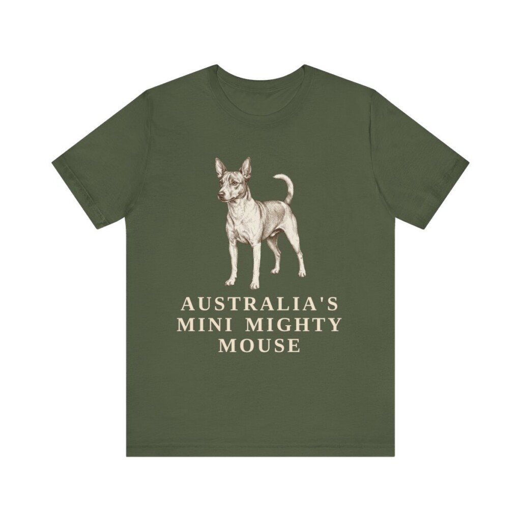 Tenterfield Terrier Humor Shirt, Vintage Dog Sketch Tee, Dog Humor Gift