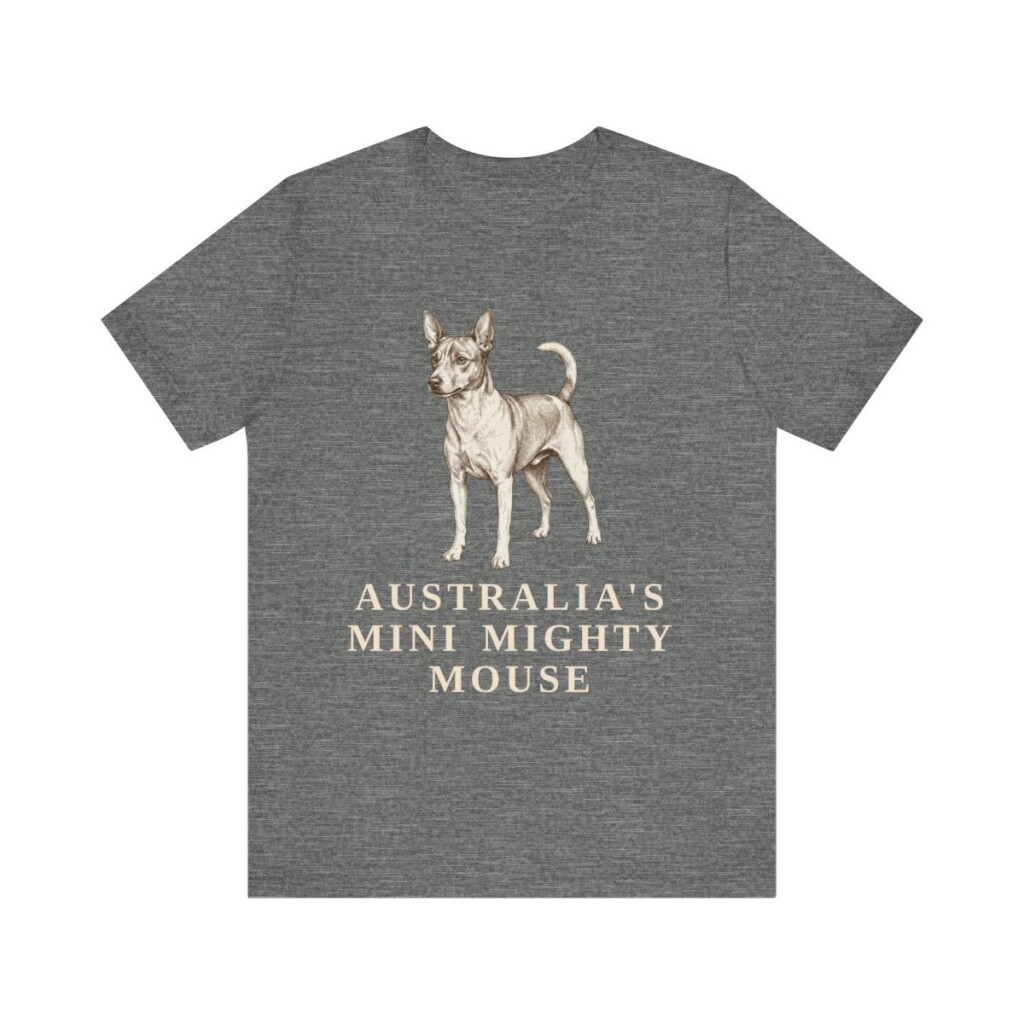 Tenterfield Terrier Humor Shirt, Vintage Dog Sketch Tee, Dog Humor Gift