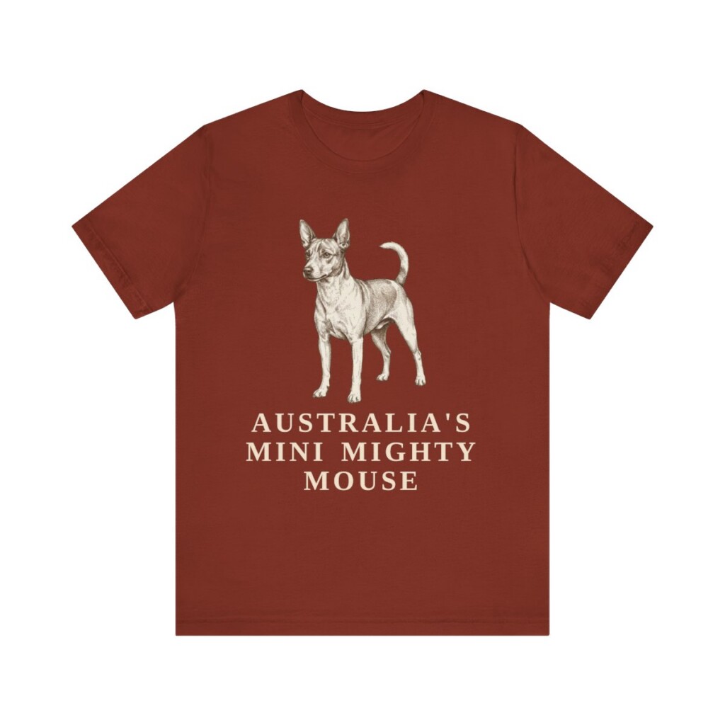 Tenterfield Terrier Humor Shirt, Vintage Dog Sketch Tee, Dog Humor Gift