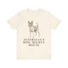Tenterfield Terrier Humor Shirt, Vintage Dog Sketch Tee, Dog Humor Gift