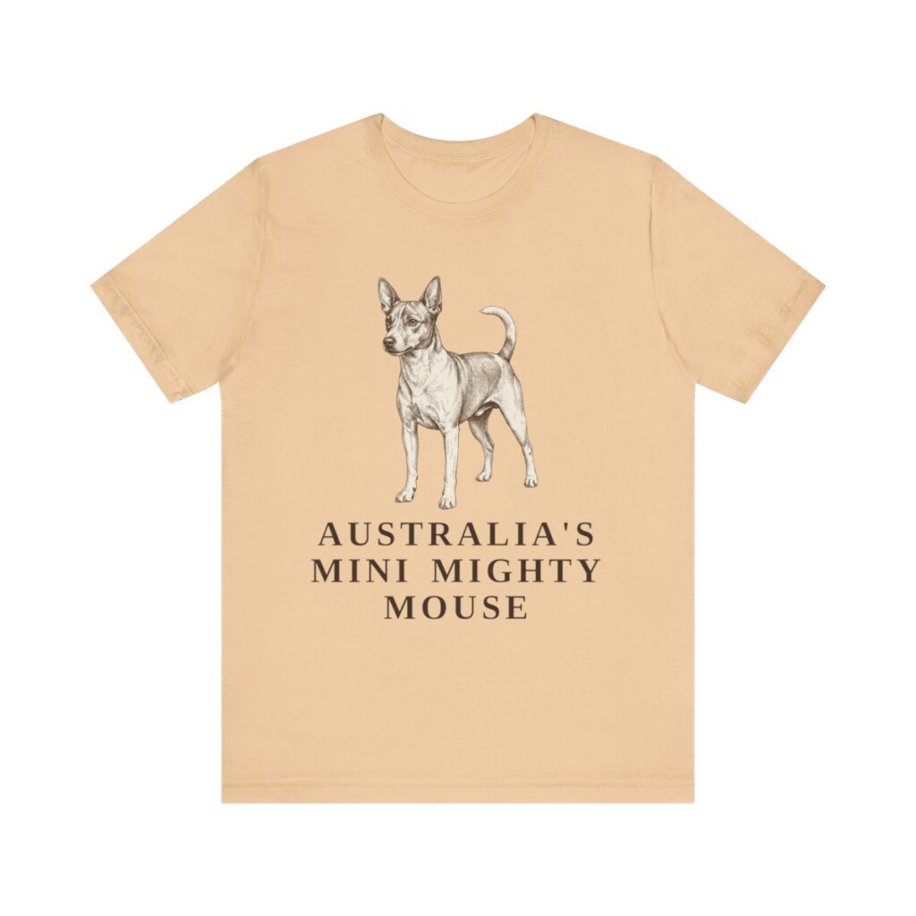 Tenterfield Terrier Humor Shirt, Vintage Dog Sketch Tee, Dog Humor Gift