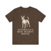 Tenterfield Terrier Humor Shirt, Vintage Dog Sketch Tee, Dog Humor Gift