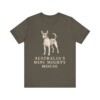 Tenterfield Terrier Humor Shirt, Vintage Dog Sketch Tee, Dog Humor Gift