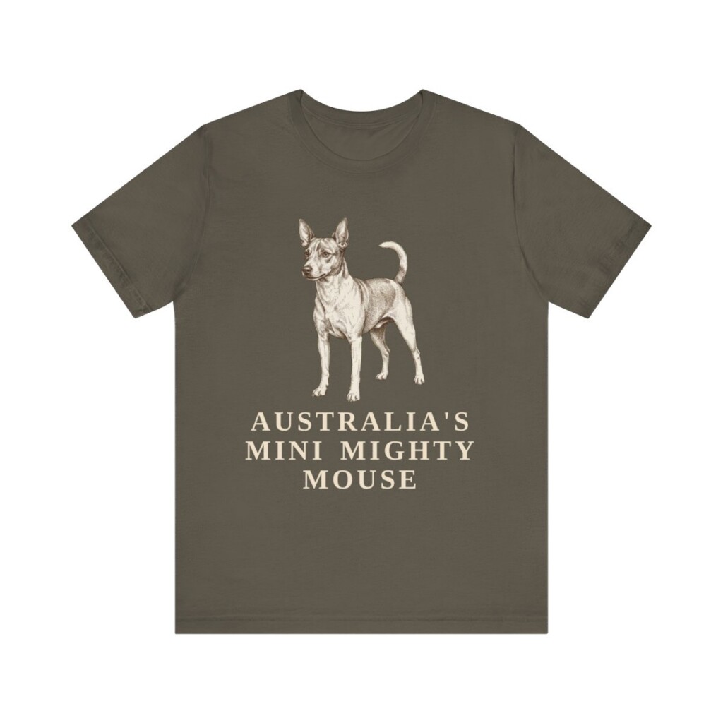 Tenterfield Terrier Humor Shirt, Vintage Dog Sketch Tee, Dog Humor Gift