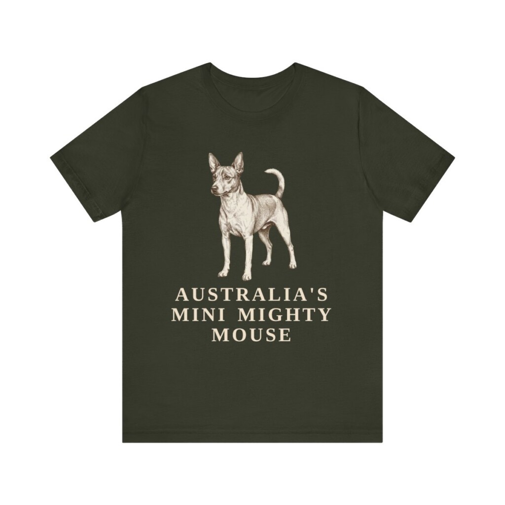 Tenterfield Terrier Humor Shirt, Vintage Dog Sketch Tee, Dog Humor Gift