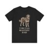 Tibetan Mastiff Dad Shirt, Vintage Dog Sketch Tee, Dog Dad Gift