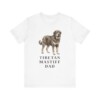 Tibetan Mastiff Dad Shirt, Vintage Dog Sketch Tee, Dog Dad Gift