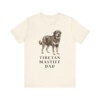 Tibetan Mastiff Dad Shirt, Vintage Dog Sketch Tee, Dog Dad Gift