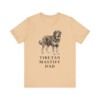 Tibetan Mastiff Dad Shirt, Vintage Dog Sketch Tee, Dog Dad Gift