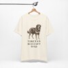 Tibetan Mastiff Dad Shirt, Vintage Dog Sketch Tee, Dog Dad Gift