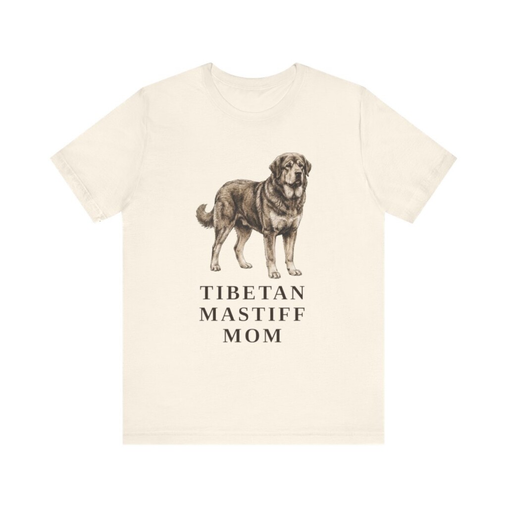 Tibetan Mastiff Mom Shirt, Vintage Dog Sketch Tee, Dog Mom Gift Tibetan Mastiff Mom Shirt, Vintage Dog Sketch Tee, Dog Mom Gift