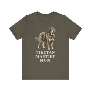 Tibetan Mastiff Mom Shirt, Vintage Dog Sketch Tee, Dog Mom Gift