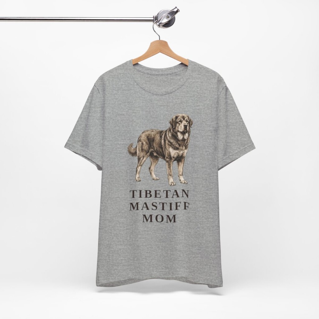 Tibetan Mastiff Mom Shirt, Vintage Dog Sketch Tee, Dog Mom Gift Tibetan Mastiff Mom Shirt, Vintage Dog Sketch Tee, Dog Mom Gift