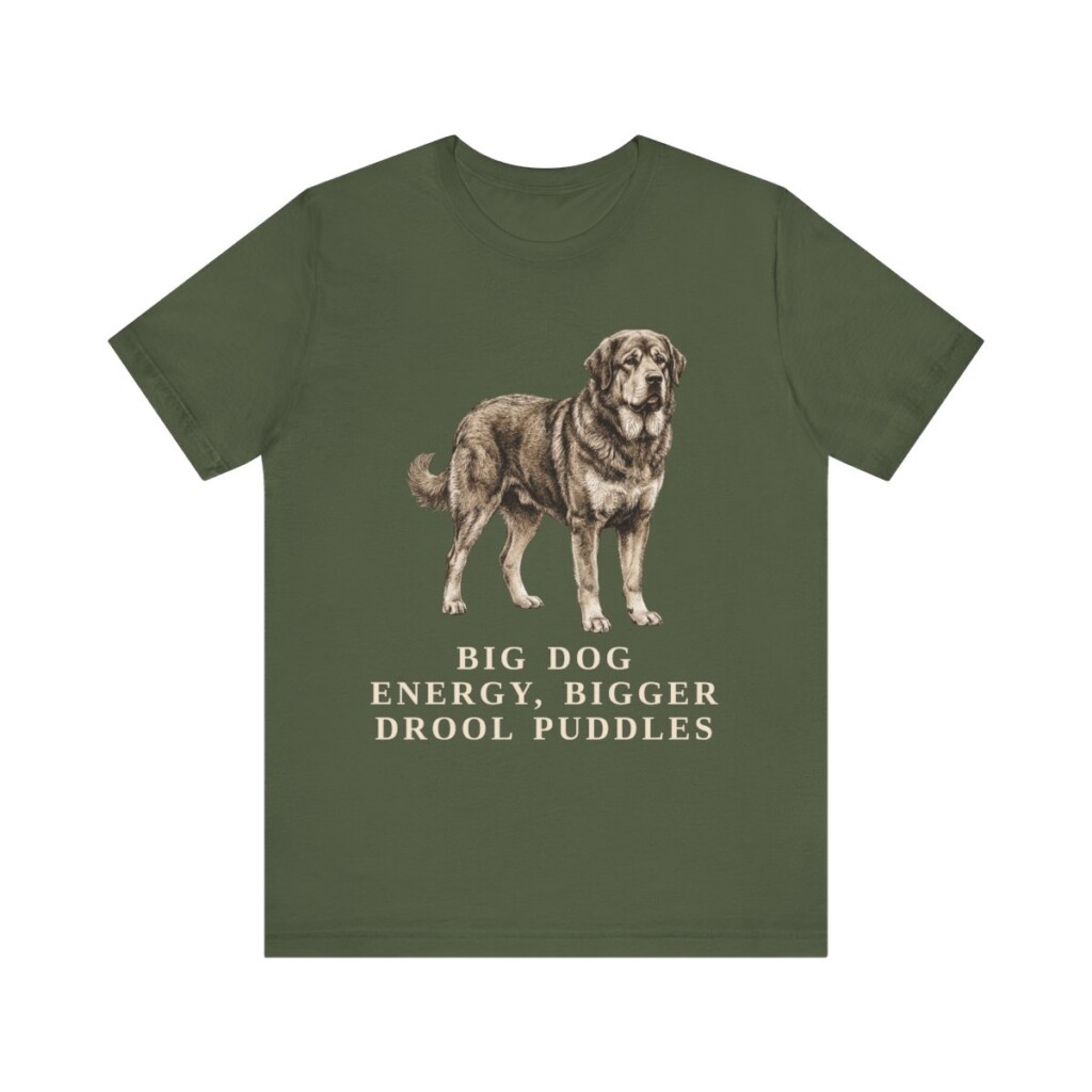 Tibetan Mastiff Humor Shirt, Vintage Dog Sketch Tee, Dog Humor Gift