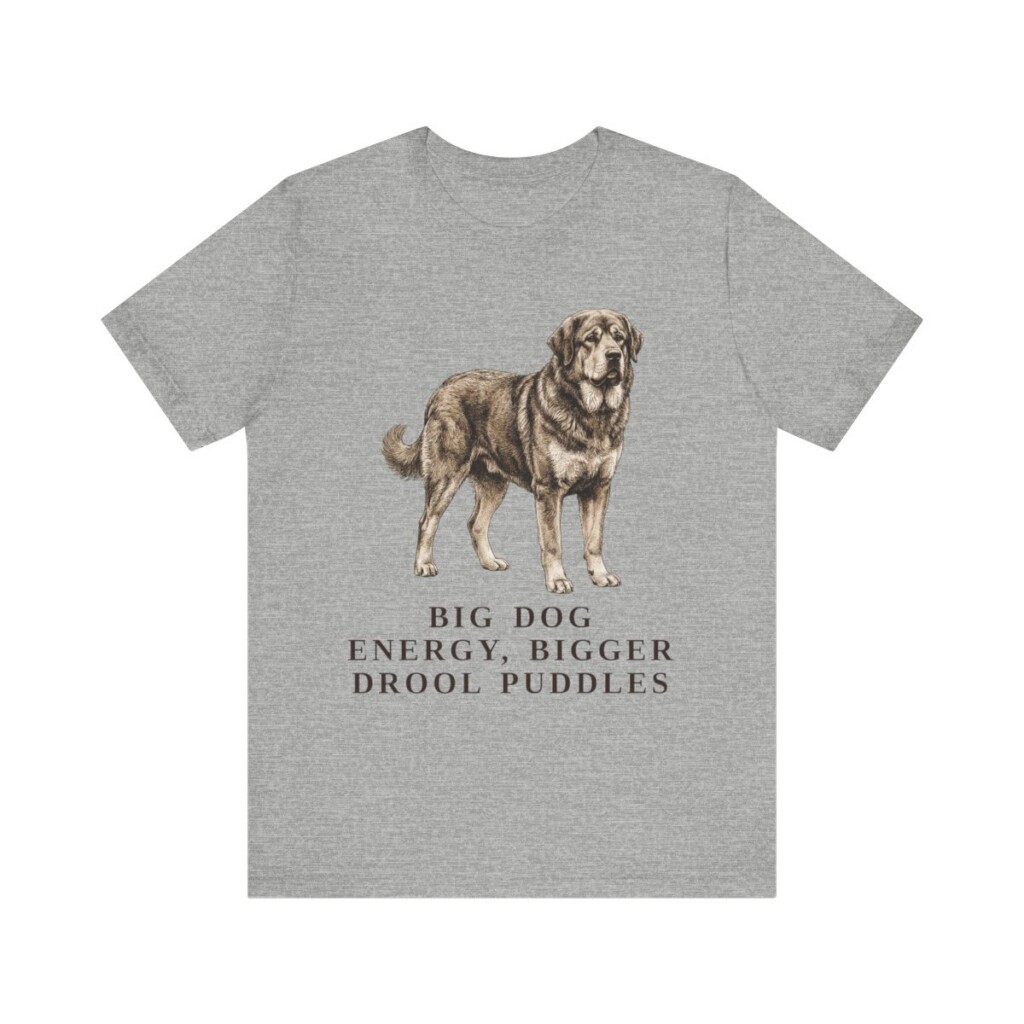 Tibetan Mastiff Humor Shirt, Vintage Dog Sketch Tee, Dog Humor Gift