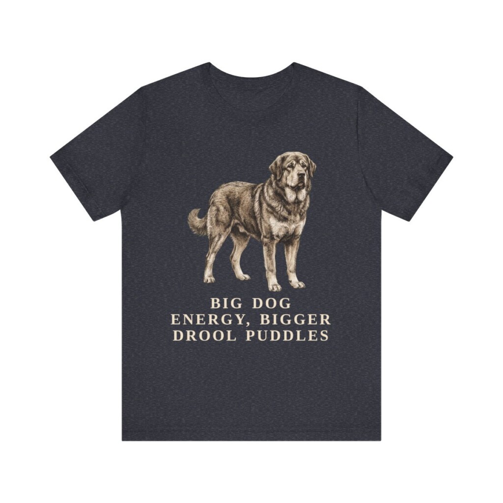 Tibetan Mastiff Humor Shirt, Vintage Dog Sketch Tee, Dog Humor Gift