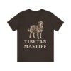 Tibetan Mastiff Lover Shirt, Vintage Dog Sketch Tee, Dog Lover Gift