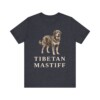 Tibetan Mastiff Lover Shirt, Vintage Dog Sketch Tee, Dog Lover Gift