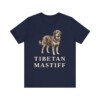 Tibetan Mastiff Lover Shirt, Vintage Dog Sketch Tee, Dog Lover Gift