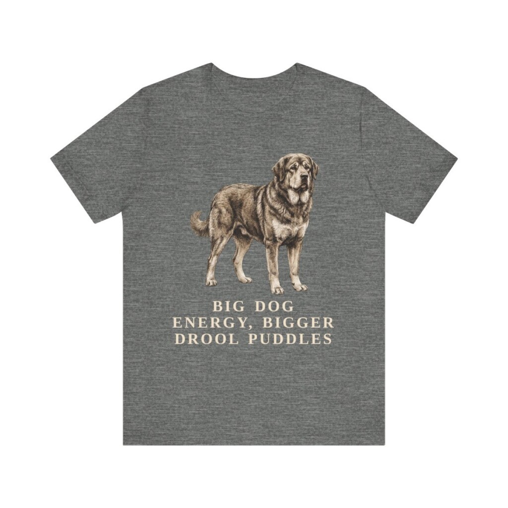 Tibetan Mastiff Humor Shirt, Vintage Dog Sketch Tee, Dog Humor Gift