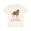Tibetan Mastiff Humor Shirt, Vintage Dog Sketch Tee, Dog Humor Gift