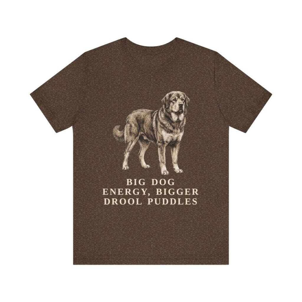 Tibetan Mastiff Humor Shirt, Vintage Dog Sketch Tee, Dog Humor Gift